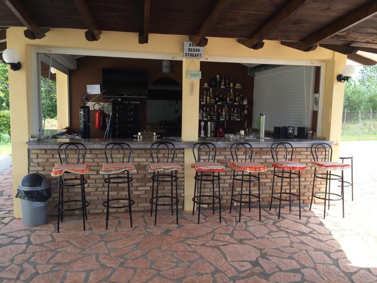 Avra Beach Apartments Lefkimmi  Bagian luar foto